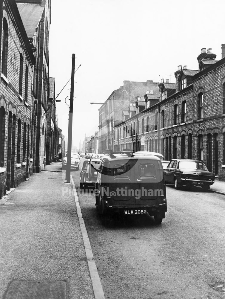 Cremorne Street, Meadows, Nottingham, 1970