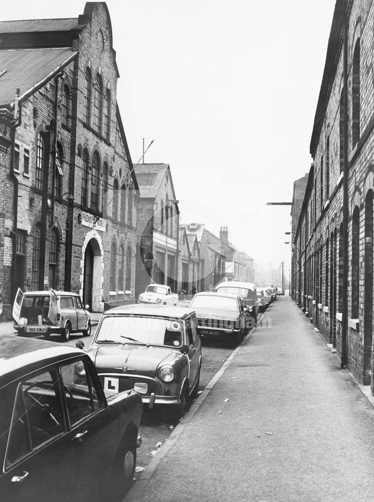 Cremorne Street, Meadows, Nottingham, 1970