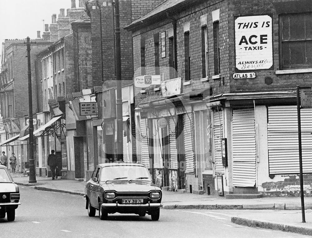 Arkwright Street, Meadows, Nottingham, 1973