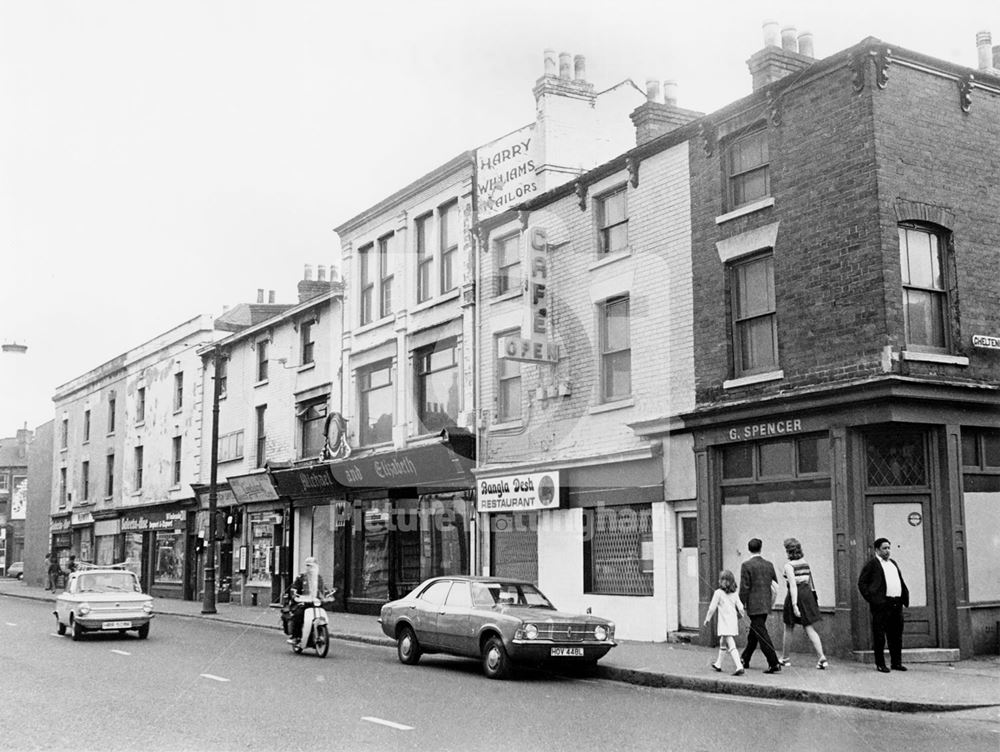 Arkwright Street, Meadows, Nottingham, 1973