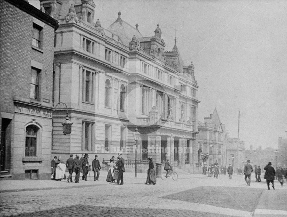 Guildhall, Burton Street, Nottingham, c 1895