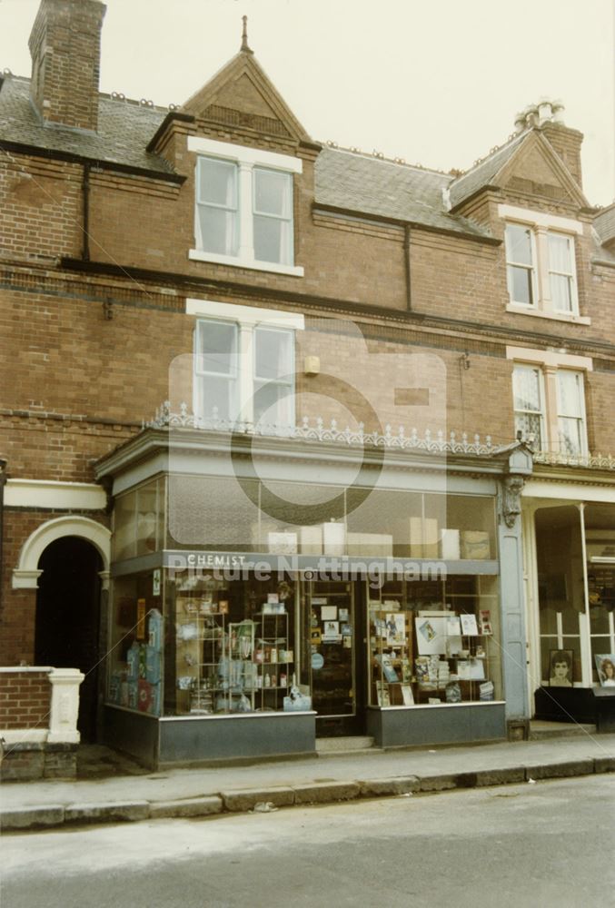 Chemist Shop, 37 Beech Avenue, Hyson Green, Nottingham, 1985