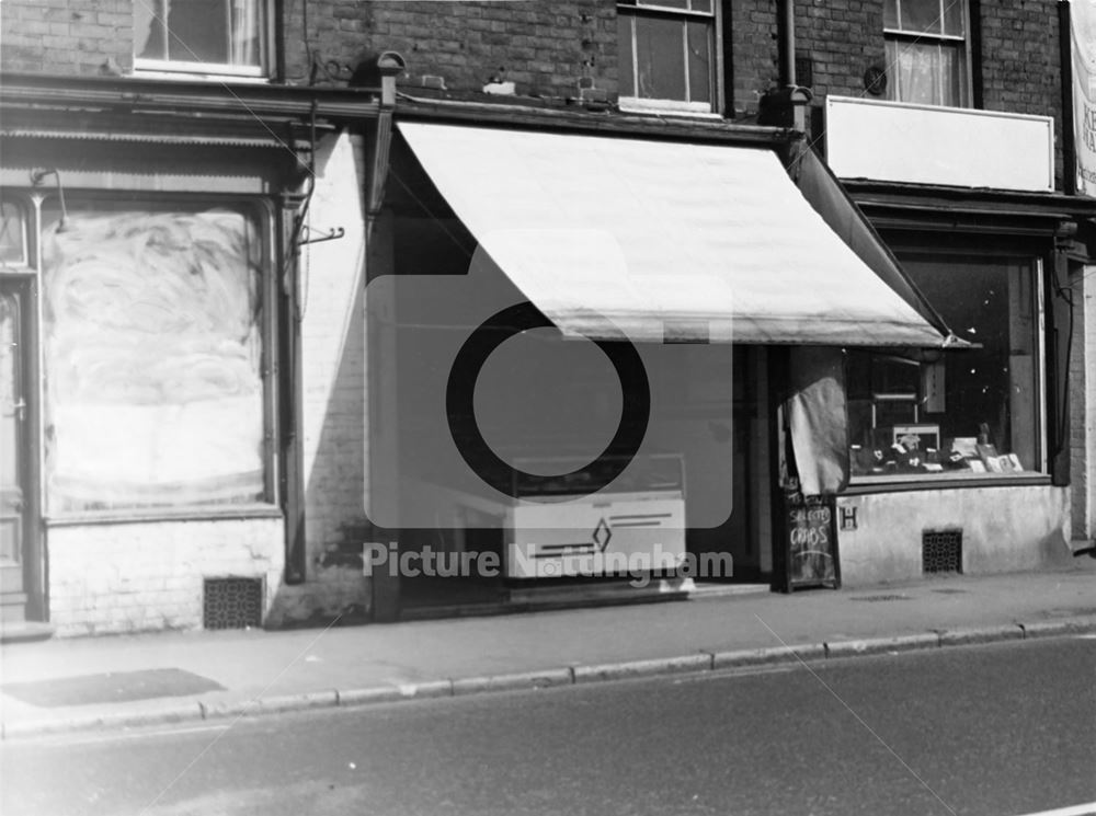 Fishmonger's Shop, Arkwright Street, Meadows, Nottingham, 1972