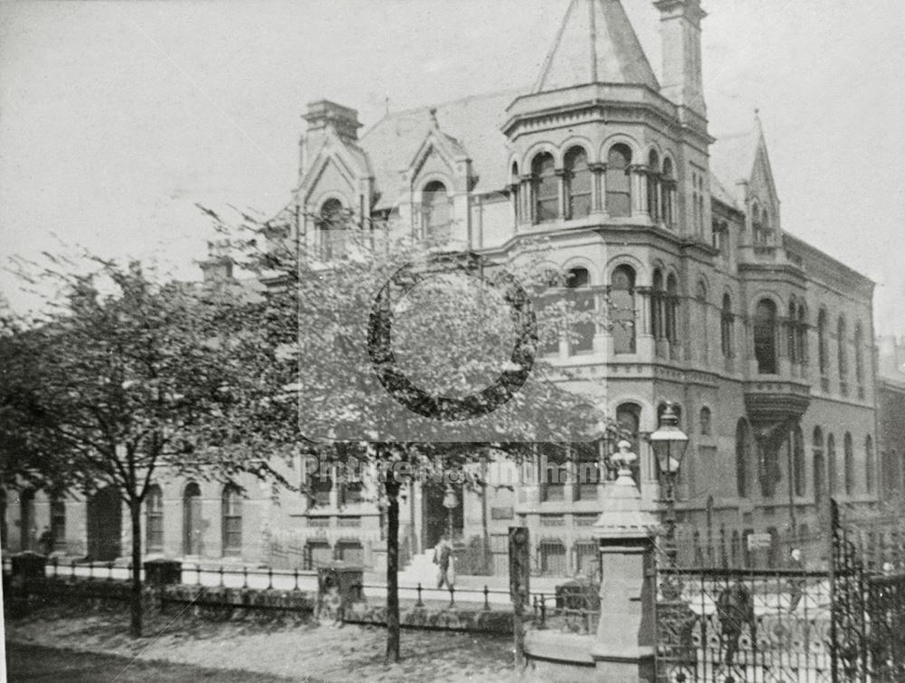 Poor Law Office, Shakespeare Street, Nottingham, c 1895