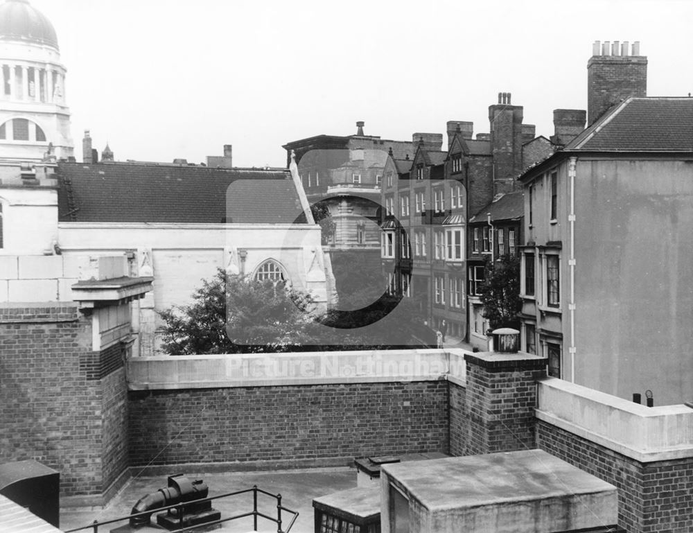 Church Walk, St Peter's Gate, Nottingham, c 1961