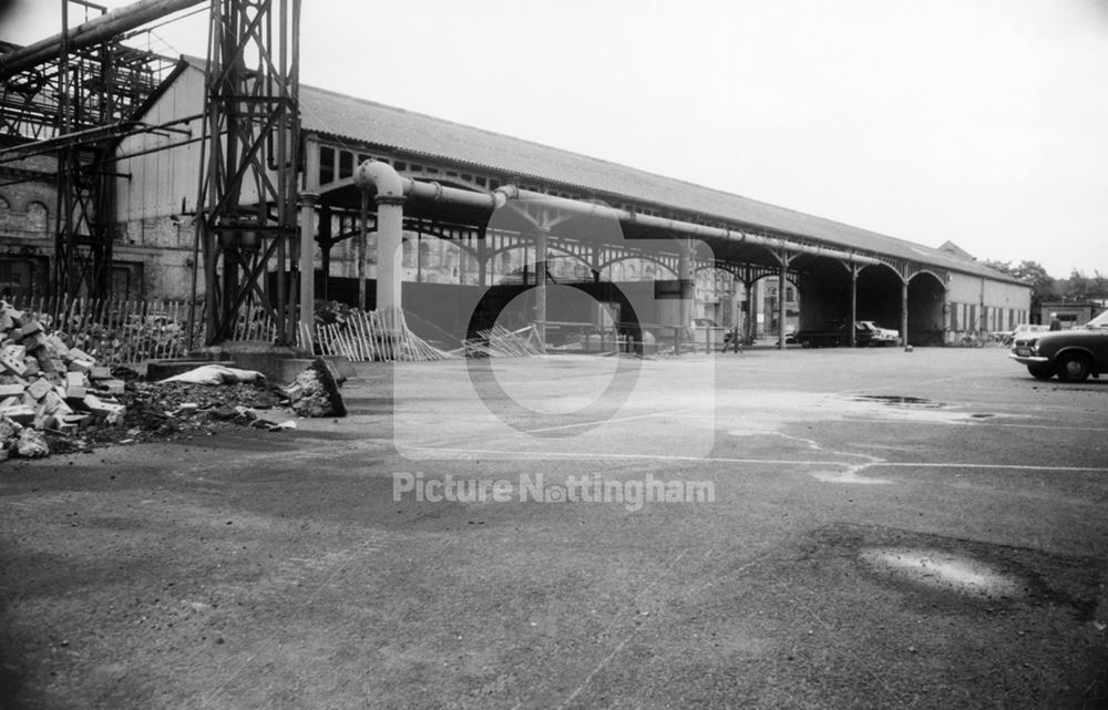 Engine Shed, Basford Gas Works, Radford Road, Basford, 1976