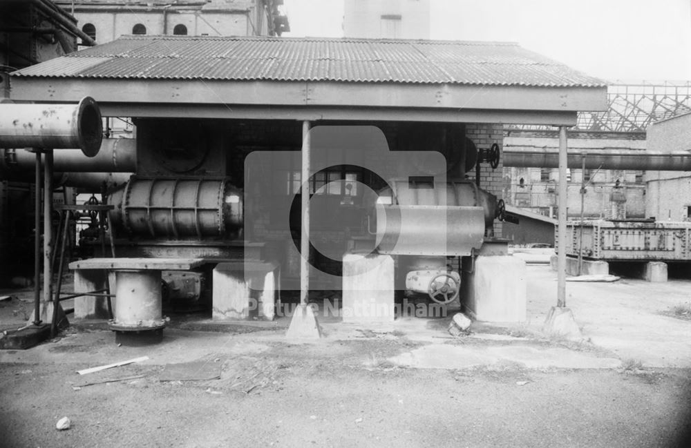 Gas Production Recording Meters, Basford Gas Works, Radford Road, Basford, 1976