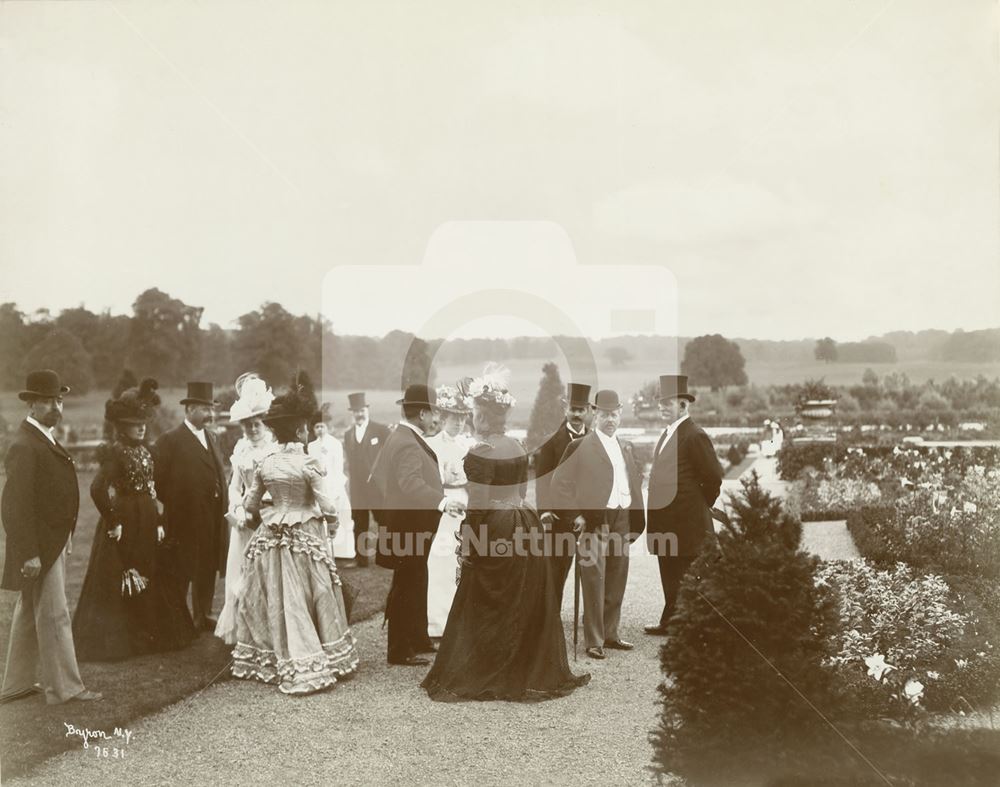 Garden Party at Welbeck Abbey, Welbeck, 1889