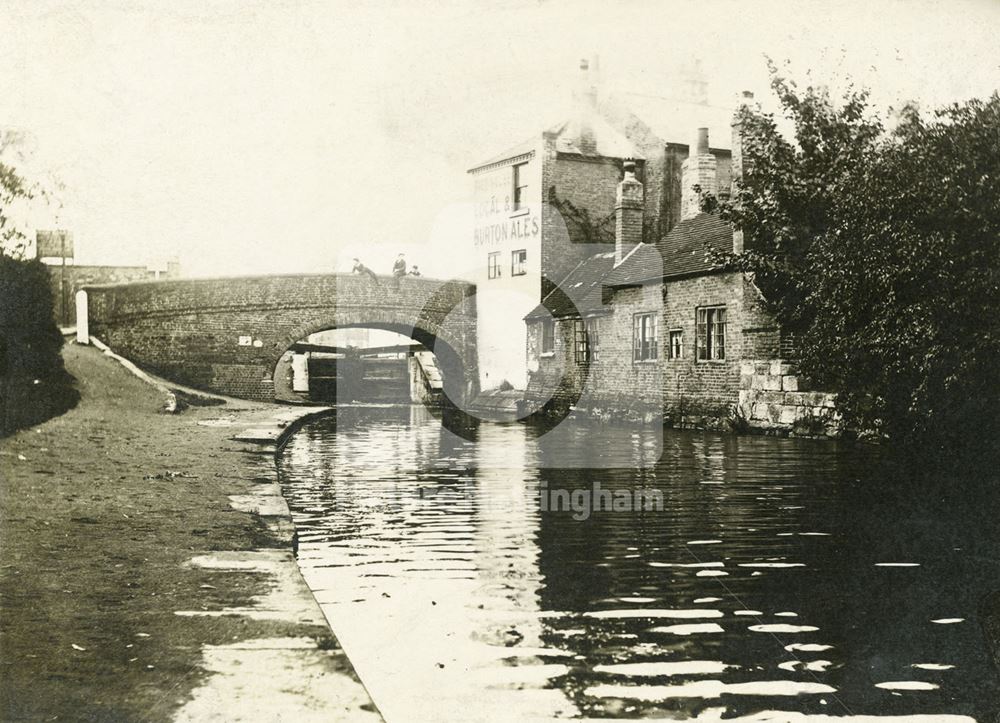 Abbey Street Bridge, Lenton, Nottingham, c 1900