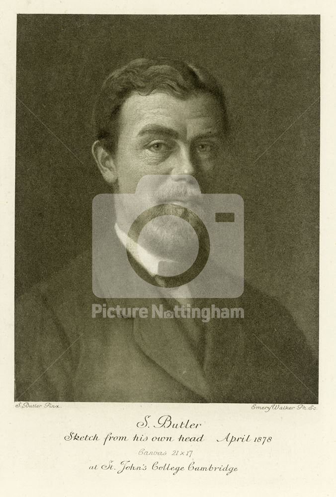 Portrait of Samuel Butler, 1878?