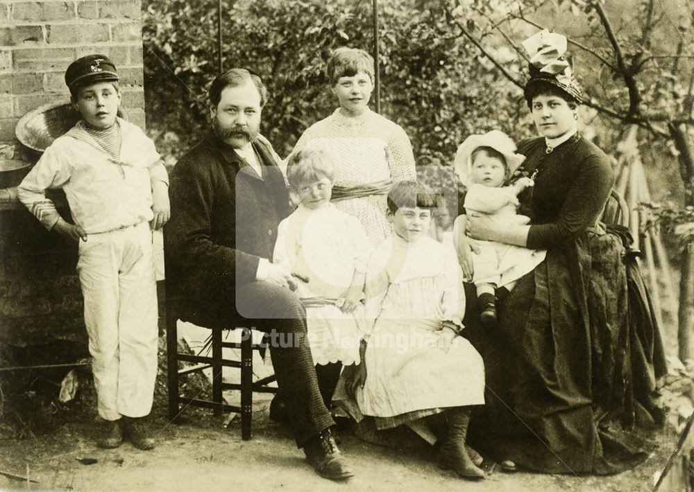 Joseph Byron Family, Nottingham, 1887