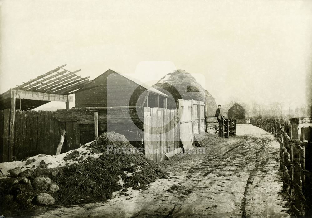 Shepherd's Farm, Sneinton Hermitage, Sneinton, Nottingham, 1895