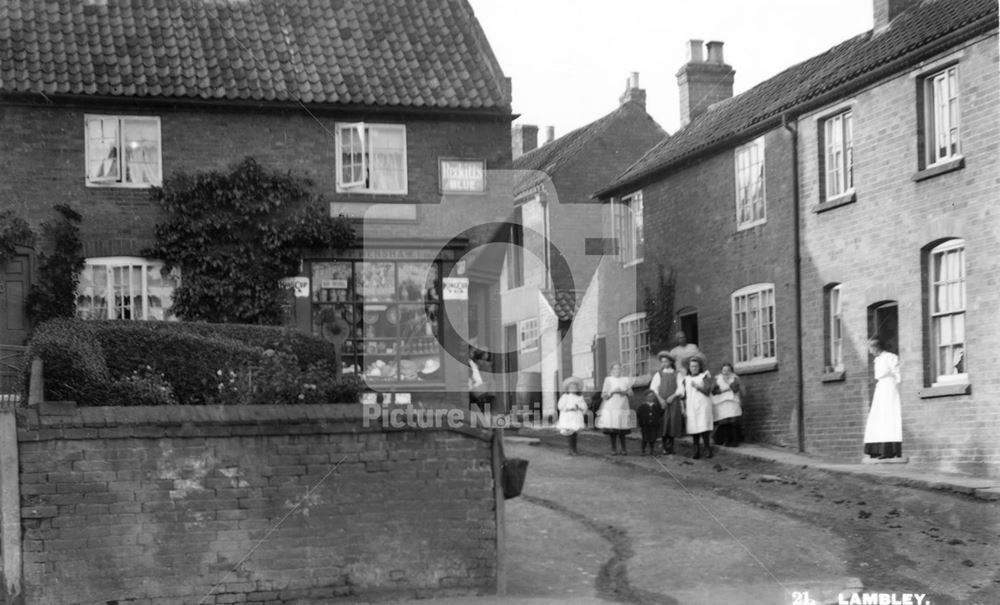 Village Shop, Main Street, Lambley, 1910-1914