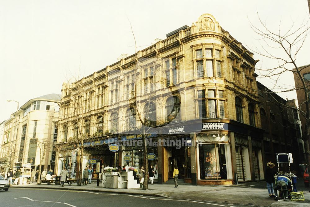 Former Boots Store, High Street, Nottingham, 1989