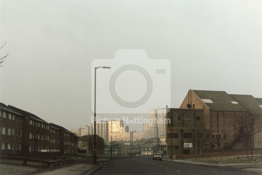 St Ann's Well Road, St Ann's, Nottingham, 1987