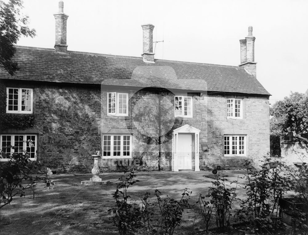 Cranmer House, Main Street, Aslockton, 1961