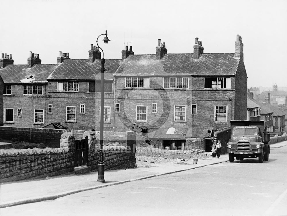 Upper Eldon Street, Sneinton, Nottingham, 1958