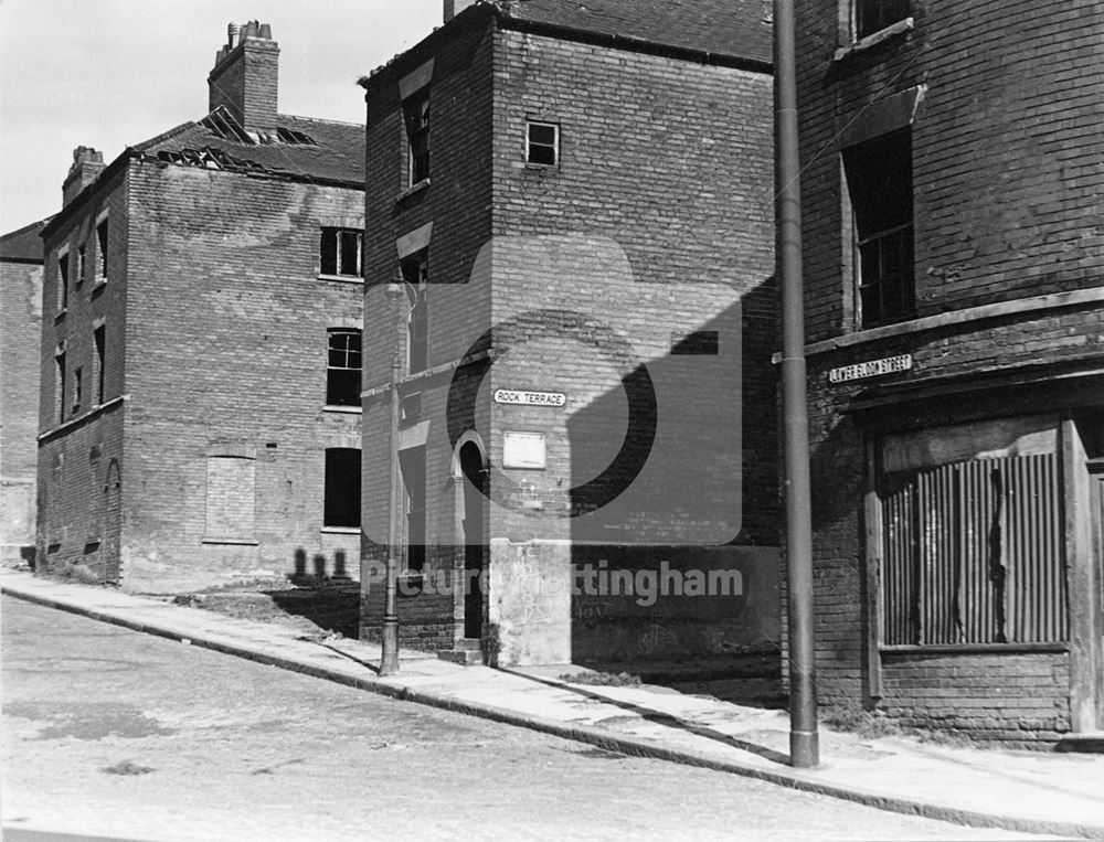 Lower Eldon Street, Sneinton, Nottingham, 1958