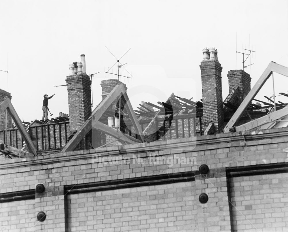 Egerton Street, St Ann's, Nottingham, 1975