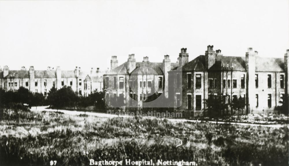 Bagthorpe Infirmary (City Hospital), North Road, Sherwood, Nottingham, c 1910