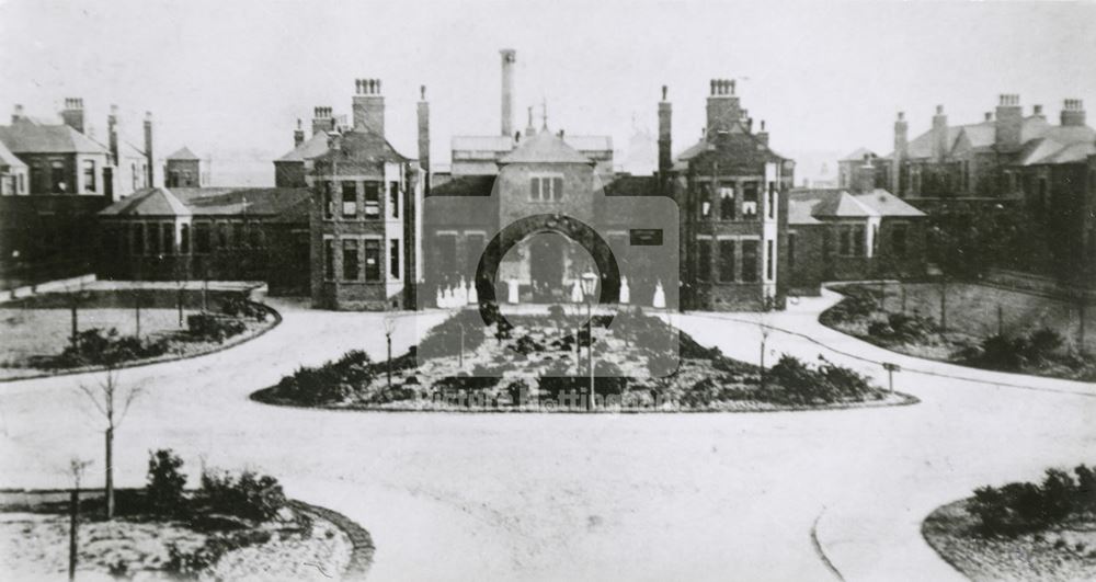 Bagthorpe Infirmary (City Hospital), St. Francis Way, Sherwood, Nottingham, c 1910