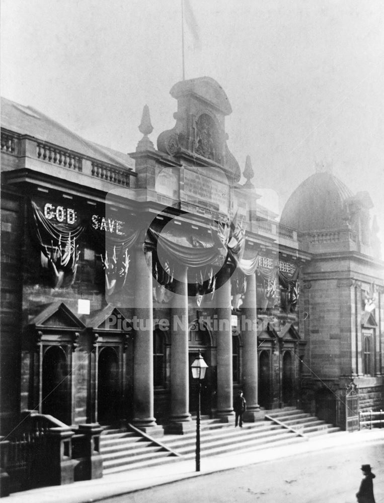 Shire Hall, High Pavement, Lace Market, Nottingham, 1911