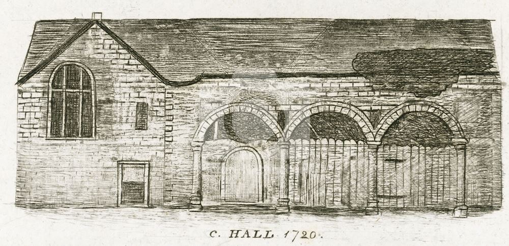 Shire Hall, High Pavement, Lace Market, Nottingham, 1720