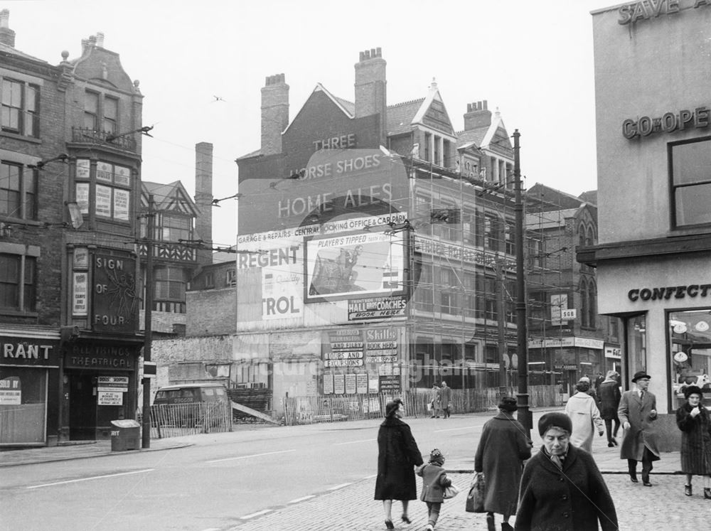 Derby Road, Nottingham, c 1958