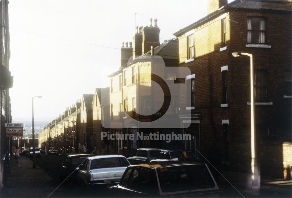 Maude Street, Basford, Nottingham, c 1975