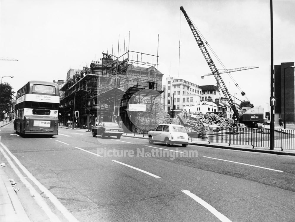 Derby Road/Tollhouse HIll, Nottingham, 1973