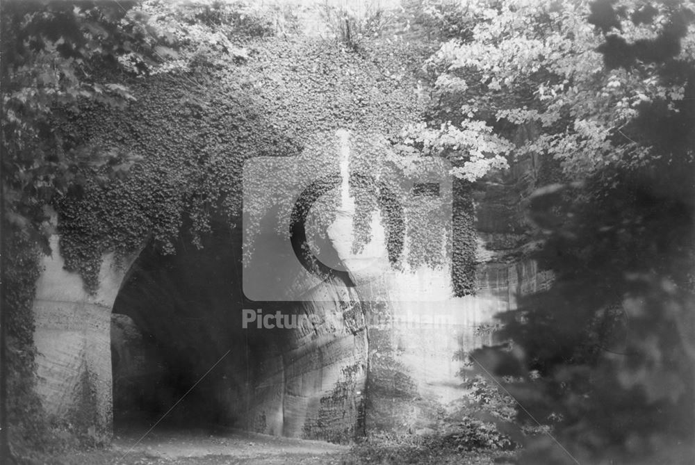 Park Tunnel, Tunnel Road, The Park, Nottingham, 1975