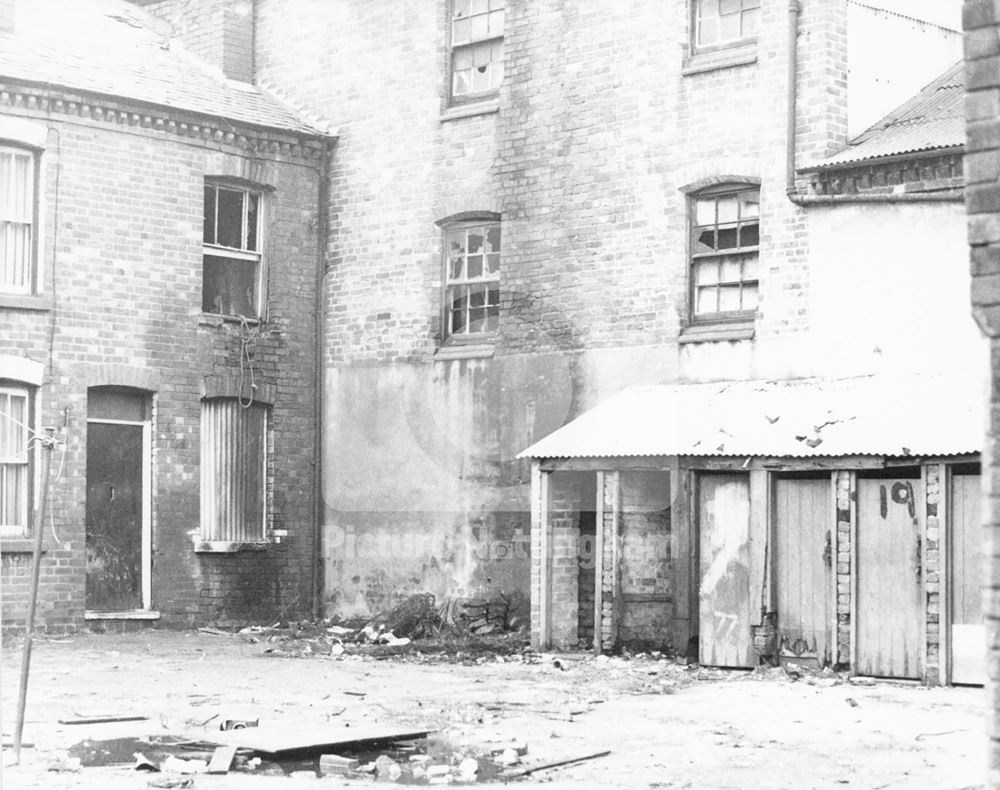 Deering Street, Meadows, Nottingham, 1972