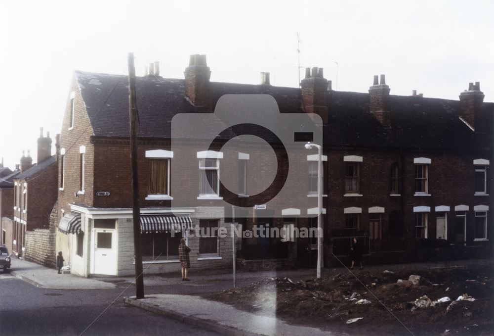 Ford Street from Monsall Street, Basford, Nottingham, c 1975-80s