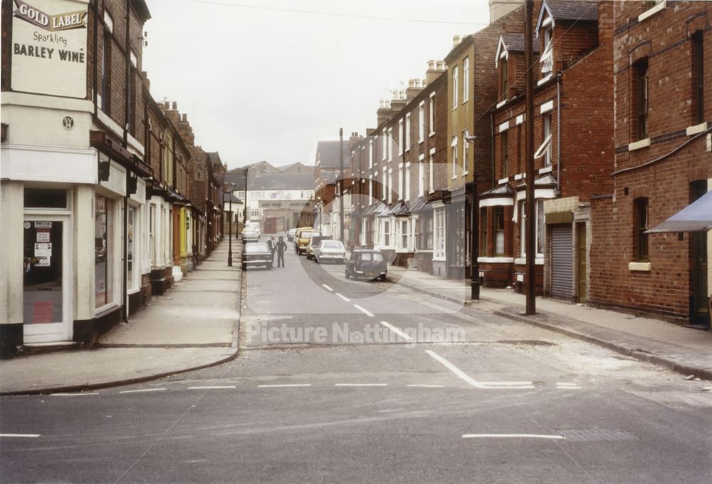 Foxhall Road, Forest Fields, Nottingham, c 1970s