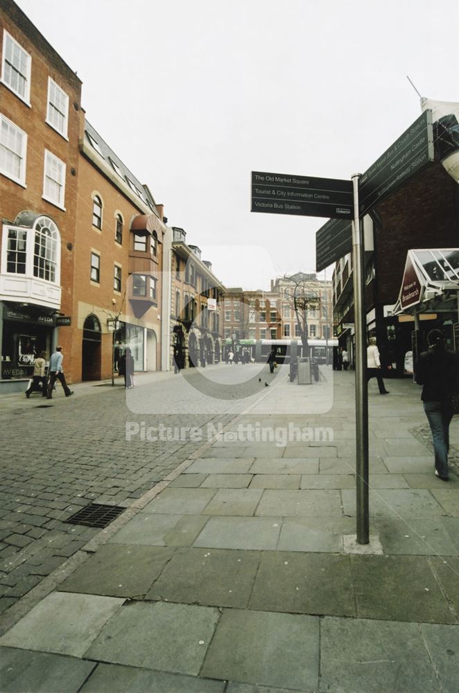 Middle Pavement, Nottingham, 2007