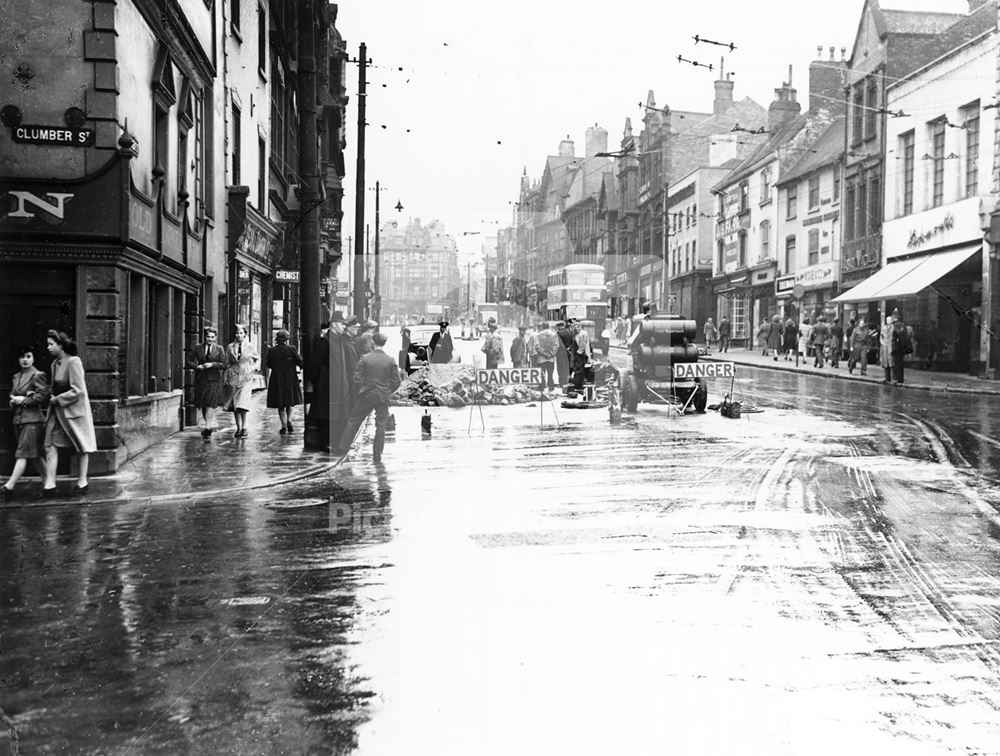 Upper Parliament Street, Nottingham, 1944