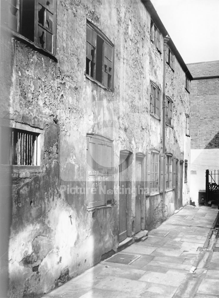 Devonshire Place, Sherwood Street, Nottingham, 1915