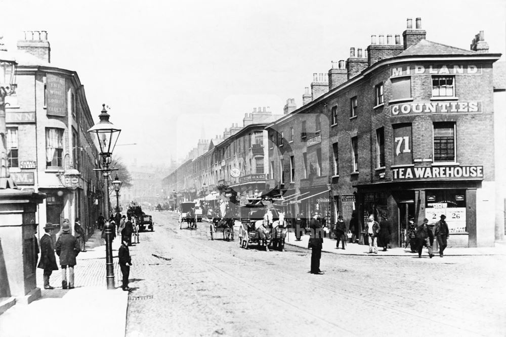 Carrington Street, Nottingham, 1880