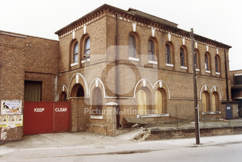 Radford Gas Works, Faraday Road, Radford, Nottingham, 1985