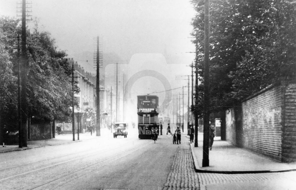 Mansfield Road, Sherwood, Nottingham, c 1912