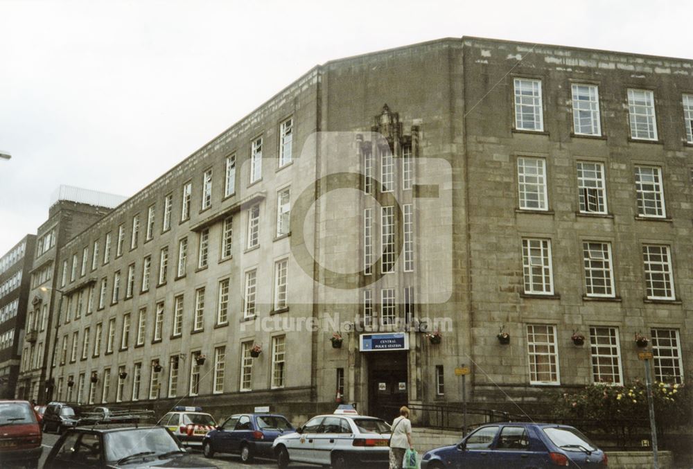 Police Station, Central Division, Shakespeare Street, Nottingham, 2000