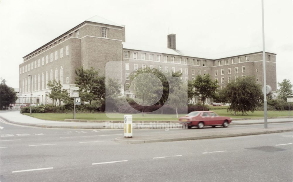 County Hall, Loughborough Road, West Bridgford, Nottingham, 1982