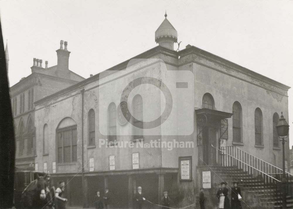 Old Town Hall, Weekday Cross, Lace Market, Nottingham, 1894