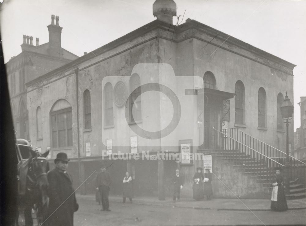 Old Town Hall, Weekday Cross, Lace Market, Nottingham, 1894