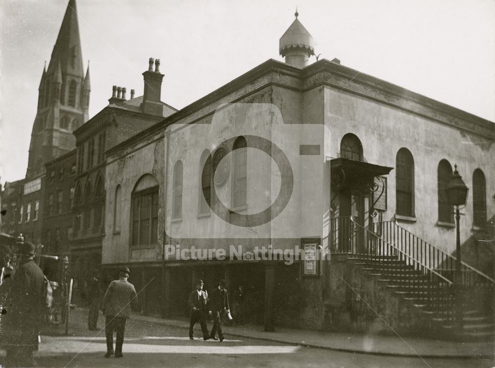 Old Town Hall, Weekday Cross, Lace Market, Nottingham, 1894