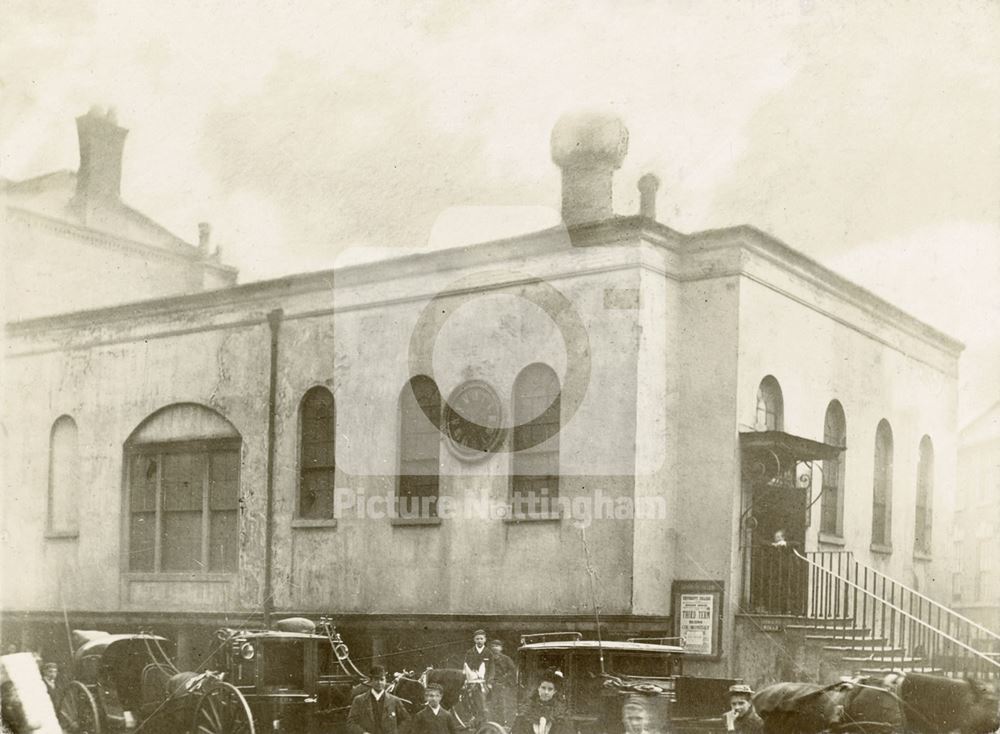 Old Town Hall, Weekday Cross, Lace Market, Nottingham, 1894