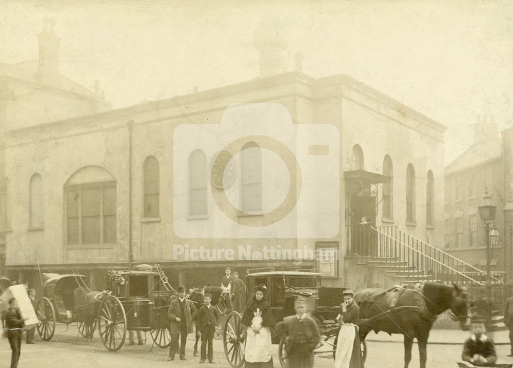 Old Town Hall, Weekday Cross, Lace Market, Nottingham, 1894