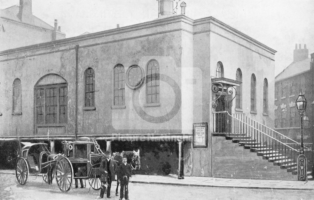 Old Town Hall, Weekday Cross, Lace Market, Nottingham, 1894