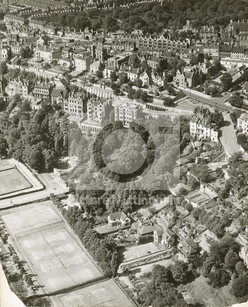 Aerial View of the Park, Nottingham