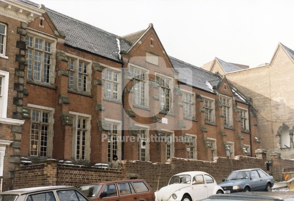 People's College, College Street, Nottingham, 1986